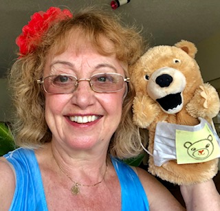 Dr. Sue Teddly Bear Puppet